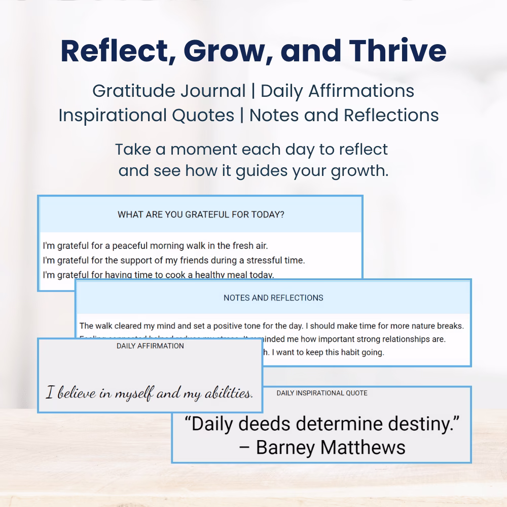 Customizable wellness tracker spreadsheet Google Sheets for Growth and Reflection